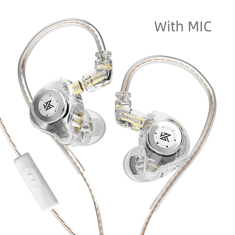 KZ EDX PRO-auriculares intrauditivos dinámicos, cascos HIFI con Monitor de DJ, deportivos, con cancelación de ruido, KZ ZSTX ZSN PRO EDR1 ZAS ED9