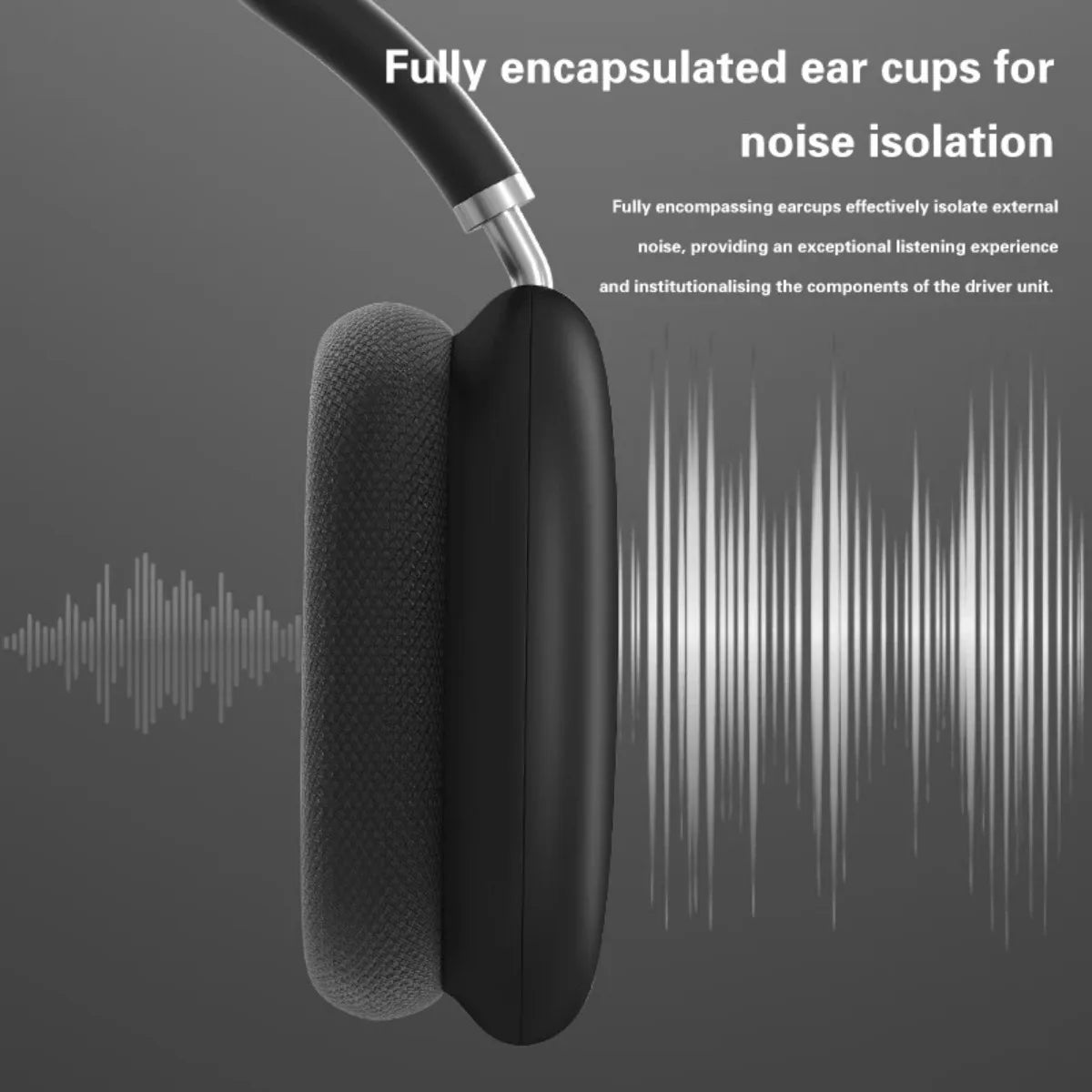 Auriculares supraaurales SONY Bluetooth 5.4, plegables, portátiles, de malla metálica, con cable e inalámbricos, modo dual, para viajes, estudio, deportes y música.