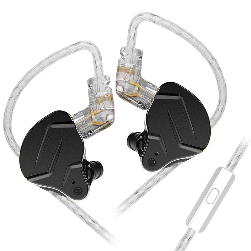 KZ ZSN Pro X 1DD 1BA controlador híbrido HIFI auriculares bajos auriculares Monitor de Metal auriculares deportivos KZ ZSNPROX ZS10pro ZSX