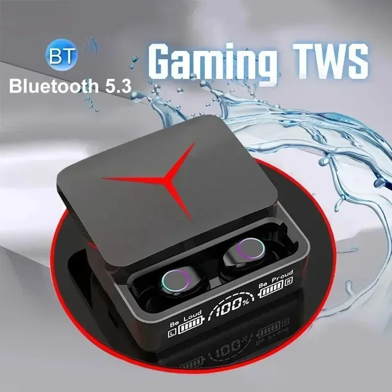 Nuevos auriculares inalámbricos TWS con Bluetooth, auriculares deportivos con Control táctil, auriculares estéreo Hifi para videojuegos con micrófono para teléfono inteligente