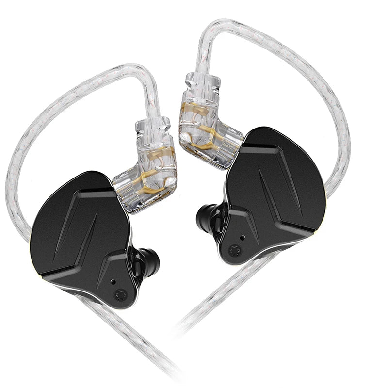 KZ ZSN Pro X 1DD 1BA controlador híbrido HIFI auriculares bajos auriculares Monitor de Metal auriculares deportivos KZ ZSNPROX ZS10pro ZSX