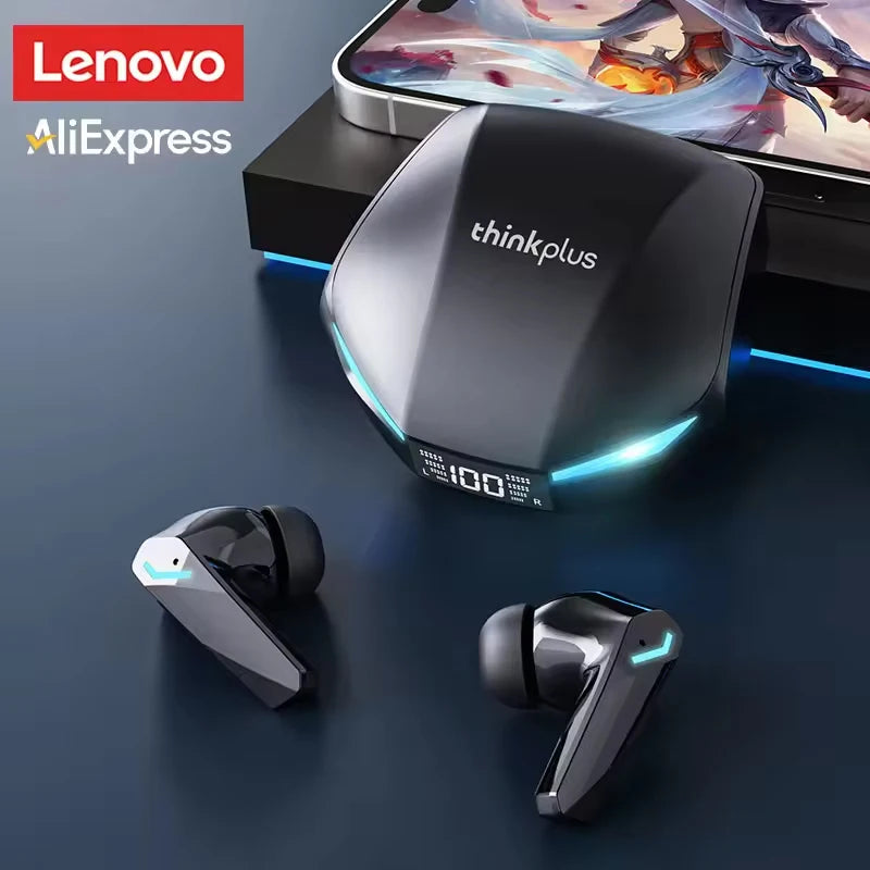 Auriculares de Traducción Lenovo XT53 TWS Bluetooth, Llamadas de Voz HD, Reducción de Ruido, Auriculares para Oficina y Viajes, Auriculares con Traductor de IA