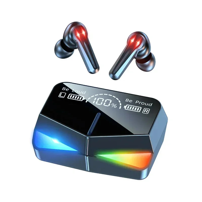 Audífonos Inalámbricos Originales Bluetooth 5.3, Auriculares Deportivos con Micrófono y Caja de Carga
