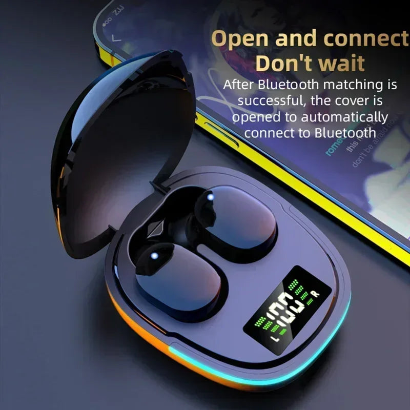 Auriculares inalámbricos originales con Bluetooth, auriculares TWS con cancelación de ruido y micrófono, aplicables a teléfonos inteligentes