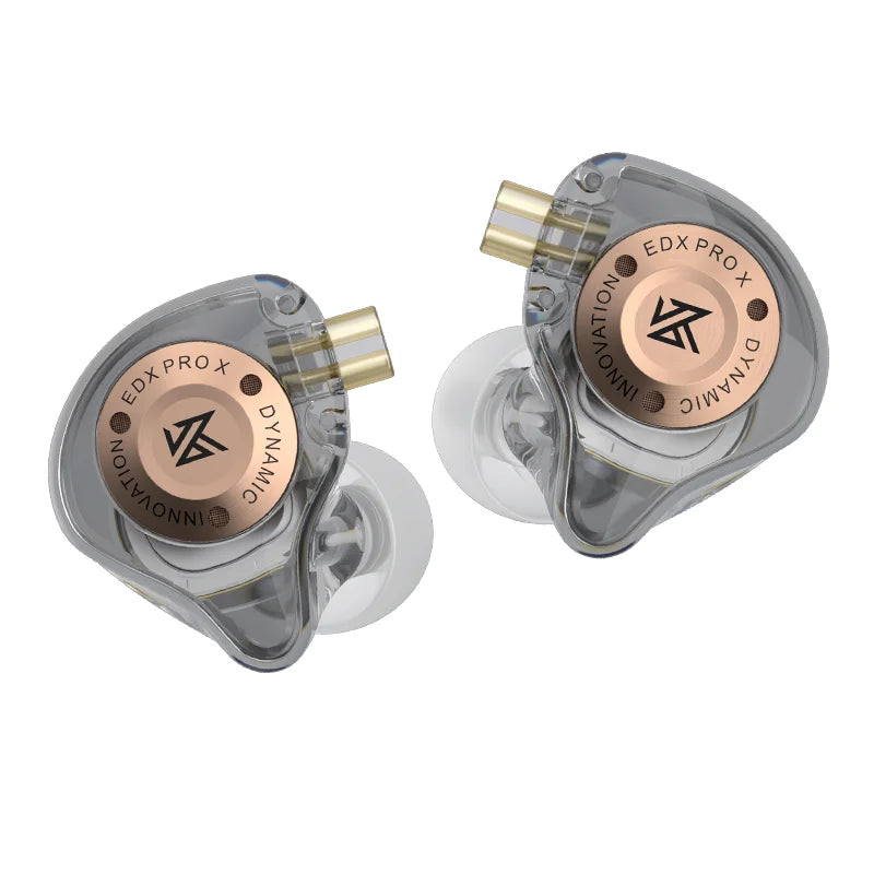 KZ EDX PRO X auriculares de unidad dinámica auriculares de graves HIFI DJ cancelación de música auriculares deportivos Cable de 2 pines KZ ZSTX ZSNPRO X ZS10PRO ZVX