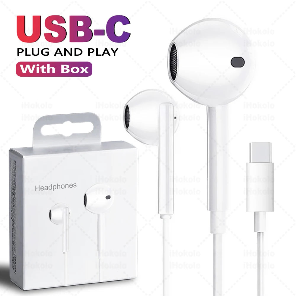 Audífonos Originales con Cable para Apple iPhone 17 16 15 14 13 12 11 Pro Max USB-C Lightning 3.5mm, Audífonos X XR 8, Accesorios para Teléfono