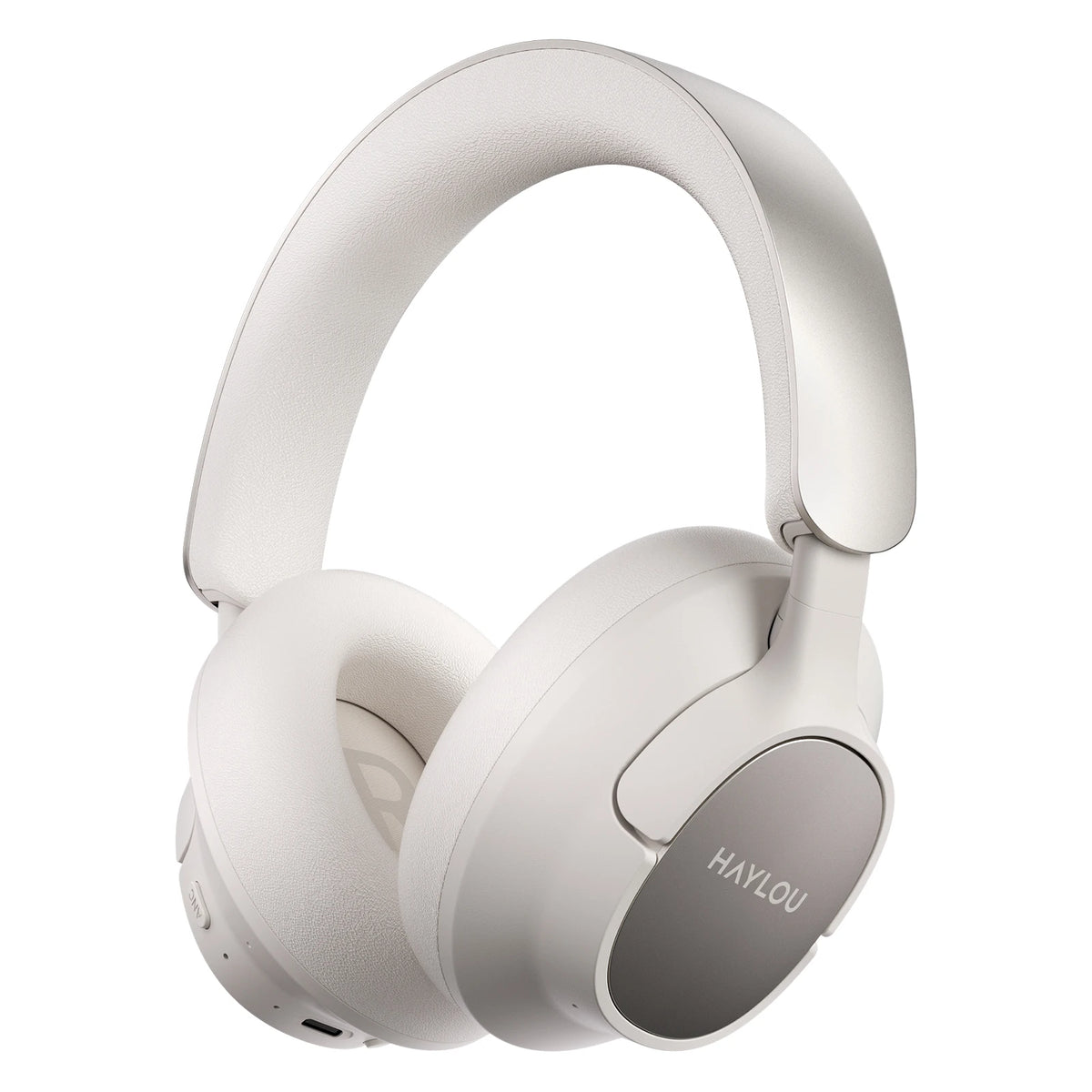 Auriculares Inalámbricos HAYLOU FlowLoop S33, Auriculares Bluetooth con Cancelación Activa de Ruido de 45 dB, Hi-Res LDAC, 100 Horas de Reproducción