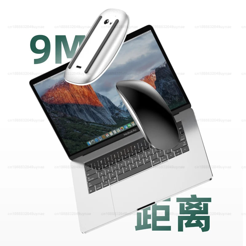 Ratón inalámbrico Original M511 con Bluetooth 5,0, ratón táctil ultrafino para Apple MacBook Pro Air, Microsoft, portátil, Mac, tableta, PC, iPad