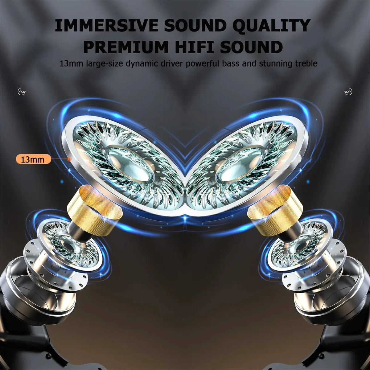 Audífonos Intrauditivos Ultra Mini para Dormir Cómodamente, Audífonos Inalámbricos Bluetooth, Auriculares Portátiles para Dormir de Lado, para Canales Auditivos Pequeños