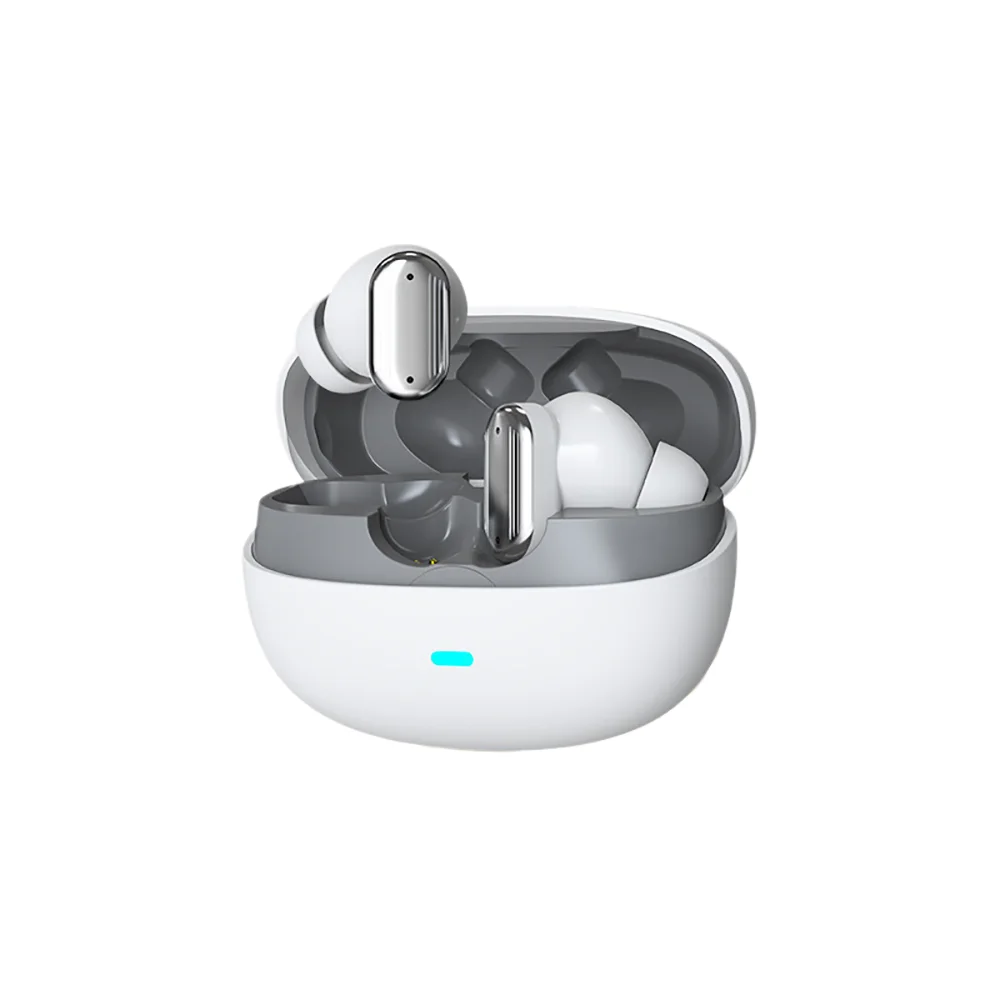 KEBIDUMEI Auriculares intrauditivos Bluetooth 6,0, auriculares inalámbricos auténticos, auriculares con sonido estéreo HiFi, auriculares deportivos con reducción de ruido