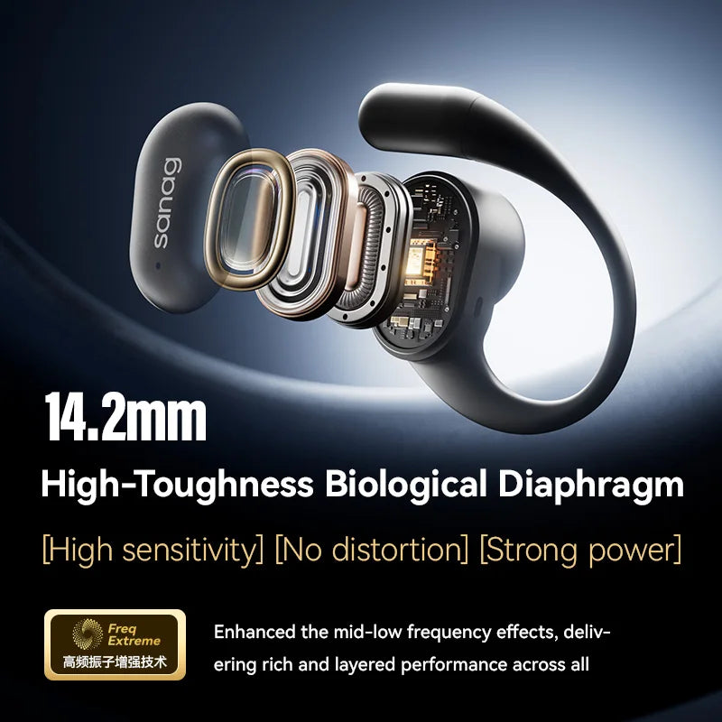 Sanag C16S Bluetooth 5,4 auriculares inalámbricos auriculares abiertos OWS sonido HiFi venta Flash auriculares elección deportes TWS auriculares