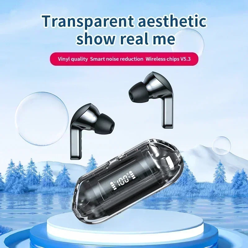 Auriculares Inalámbricos TWS Baratos, Audífonos Inalámbricos con Control Táctil, Auriculares Bluetooth con Control de Volumen sin Necesidad de Teléfono
