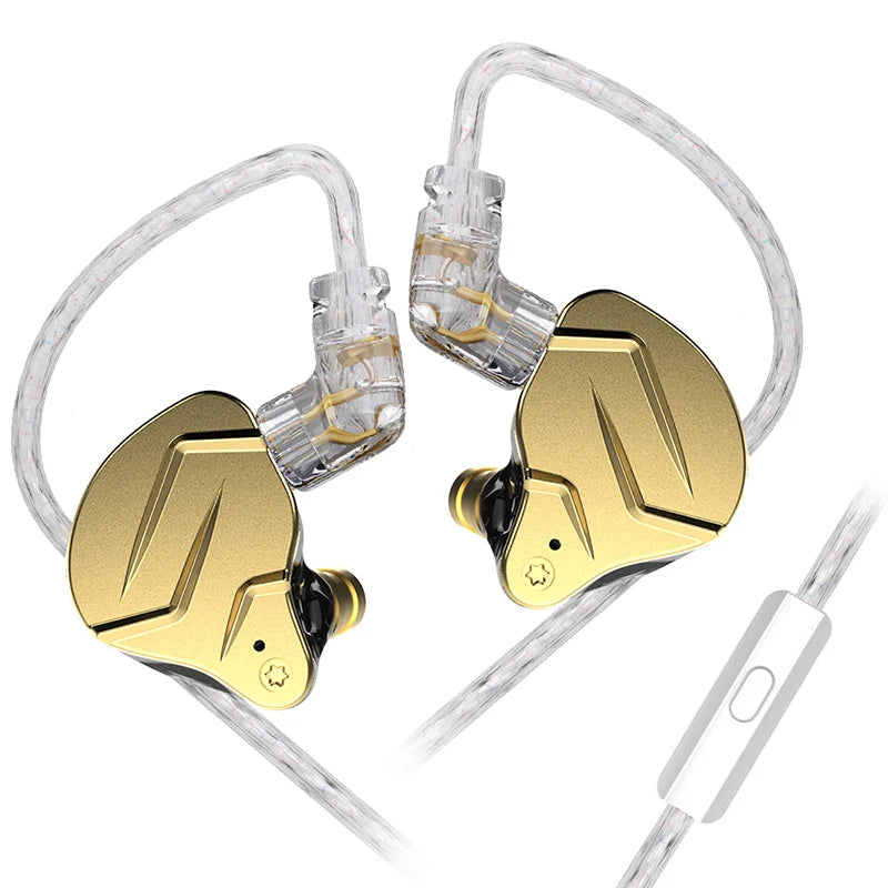 KZ ZSN Pro X 1DD 1BA controlador híbrido HIFI auriculares bajos auriculares Monitor de Metal auriculares deportivos KZ ZSNPROX ZS10pro ZSX